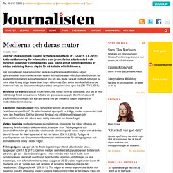 Medierna och deras mutor