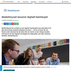 Medietilsynet lanserer digitalt familiespill