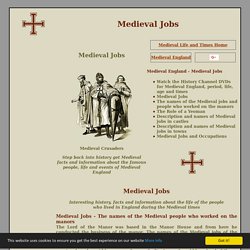 Medieval Jobs