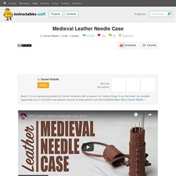 Medieval Leather Needle Case : 6 Steps