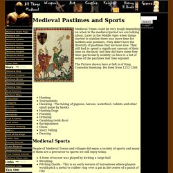 Medieval pastimes and sports