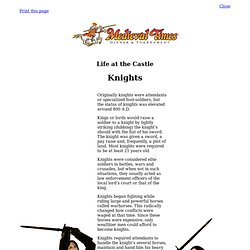 about the knights