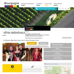 Site officiel du tourisme en Bourgogne