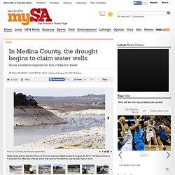 Aug 2013 Medina Co drought claims wells