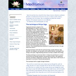Kriya Yoga Meditation Technique in Paramhansa Yogananda’s Autobiography of a Yogi — Offers Proof of the Existence of God