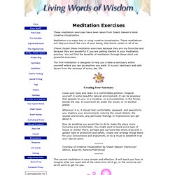 Meditation Exercises