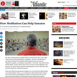 How Meditation Can Help Inmates