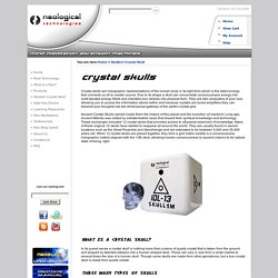 Meditation for Healing, Crystal Skull - Neologicaltech.com