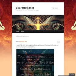 Solar Roots Blog