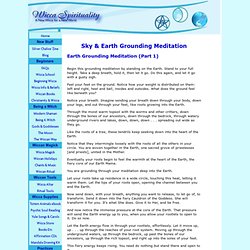 Deep Grounding Meditation