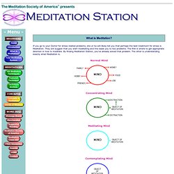 Meditation Station - What is Meditation?