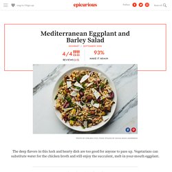 Salade d'orge à la méditerranéenne