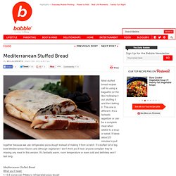 Mediterranean Stuffed Bread