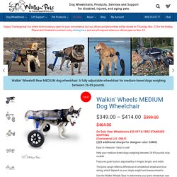 Medium Dog Wheelchair for Pets 25-69 Lbs