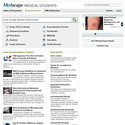 Medscape Drugs & Diseases - Medical Students