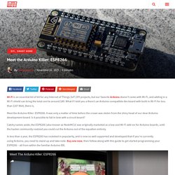 Meet the Arduino Killer: ESP8266