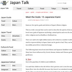 Meet the Gods: 13 Japanese Kami - Japan Talk