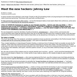 Meet the new hackers: Johnny Law