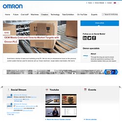 » OEM Meets Cost and Time-to-Market Targets with Omron PLC » Omron Blog