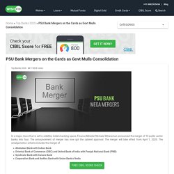 Mega Merger of PSU Banks