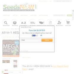 NEW! MEGA Survival Kit (Seed Bank)