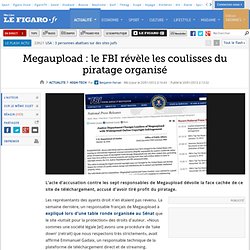 High-Tech : Megaupload : le FBI révèle les coulisses du piratage organisé