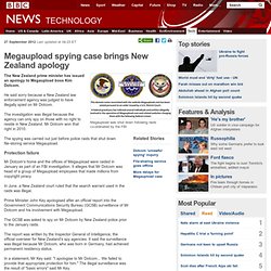 Megaupload spying case brings New Zealand apology