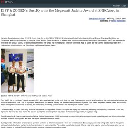 KIPP & ZONEN’s DustIQ wins the Megawatt Jadeite Award at SNEC2019 in Shanghai