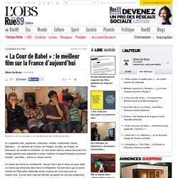 « La Cour de Babel » : le meilleur film sur la France d’aujourd’hui