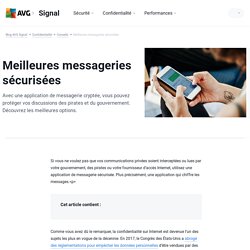 Les meilleures applications de messagerie secrète pour Android et iOS