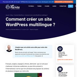 Quelles sont les meilleures extensions multilingues WordPress ?