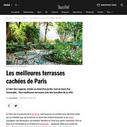 Les meilleures terrasses cachées de Paris