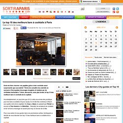 Le top 10 des meilleurs bars à cocktails à Paris