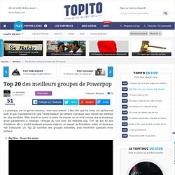 Top 20 des meilleurs groupes de Powerpop
