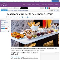 Les 5 meilleurs petits déjeuners de Paris