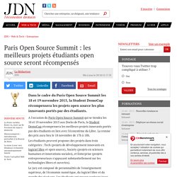 Paris Open Source Summit : les meilleurs projets étudiants open source seront récompensés