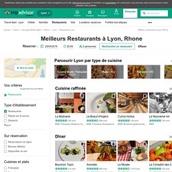 Les 10 meilleurs restaurants à Lyon