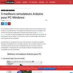 5 meilleurs simulateurs Arduino pour PC Windows - Multi Astuces