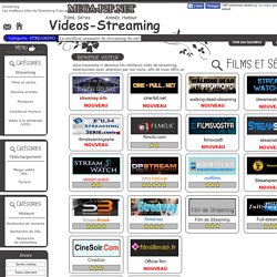 Les meilleurs sites de streaming français, gratuit sur mega-p2p.net