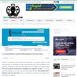 Les meilleurs sites de téléchargement de sous-titres