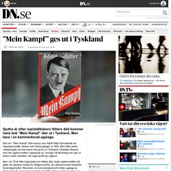 ”Mein Kampf” ges ut i Tyskland