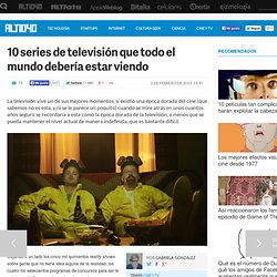 Las mejores series de TV actuales que deberías estar viendo