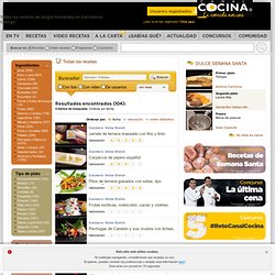 Las mejores recetas y video recetas de cocina y cocineros en Canal Cocina 