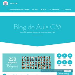 Los 250 mejores Blogs escritos por mujeres en España
