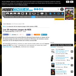 Los 20 mejores juegos de NES - Retro en Hobbyconsolas.com