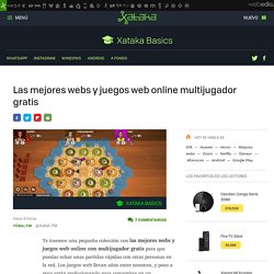 Las mejores webs y juegos web online multijugador gratis