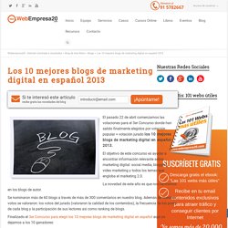 Los 10 mejores blogs de marketing digital en español 2013