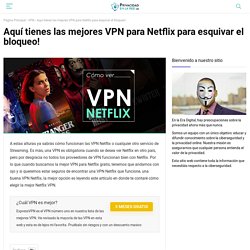 Las 5 mejores VPN Netflix para 2020