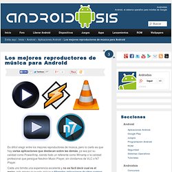 Mejores Reproductores Android