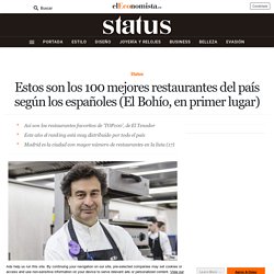 Estos son los 100 mejores restaurantes del país según los españoles (El Bohío, en primer lugar)